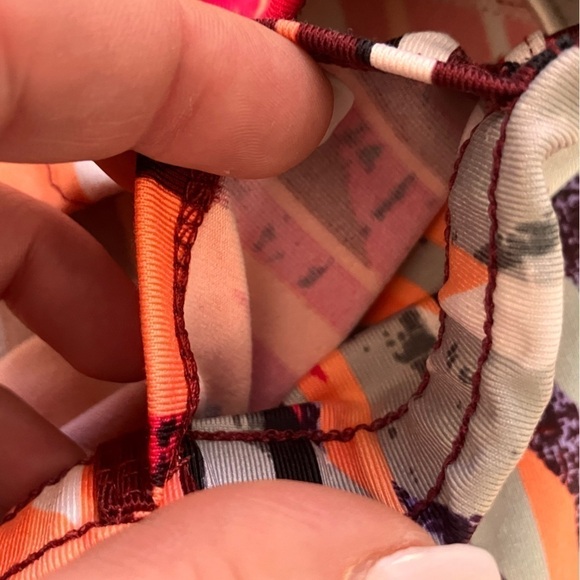 New York & Company Multicolor Athletic Pull On Leggings Size Medium - Picture 6 of 10